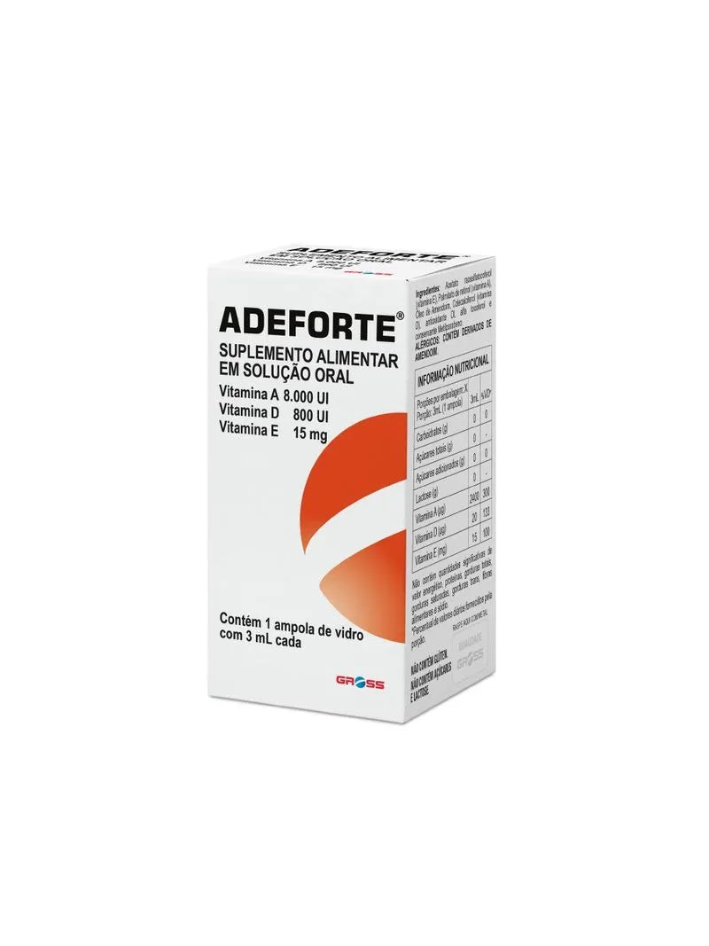 Polivitamínico Adeforte 3ml