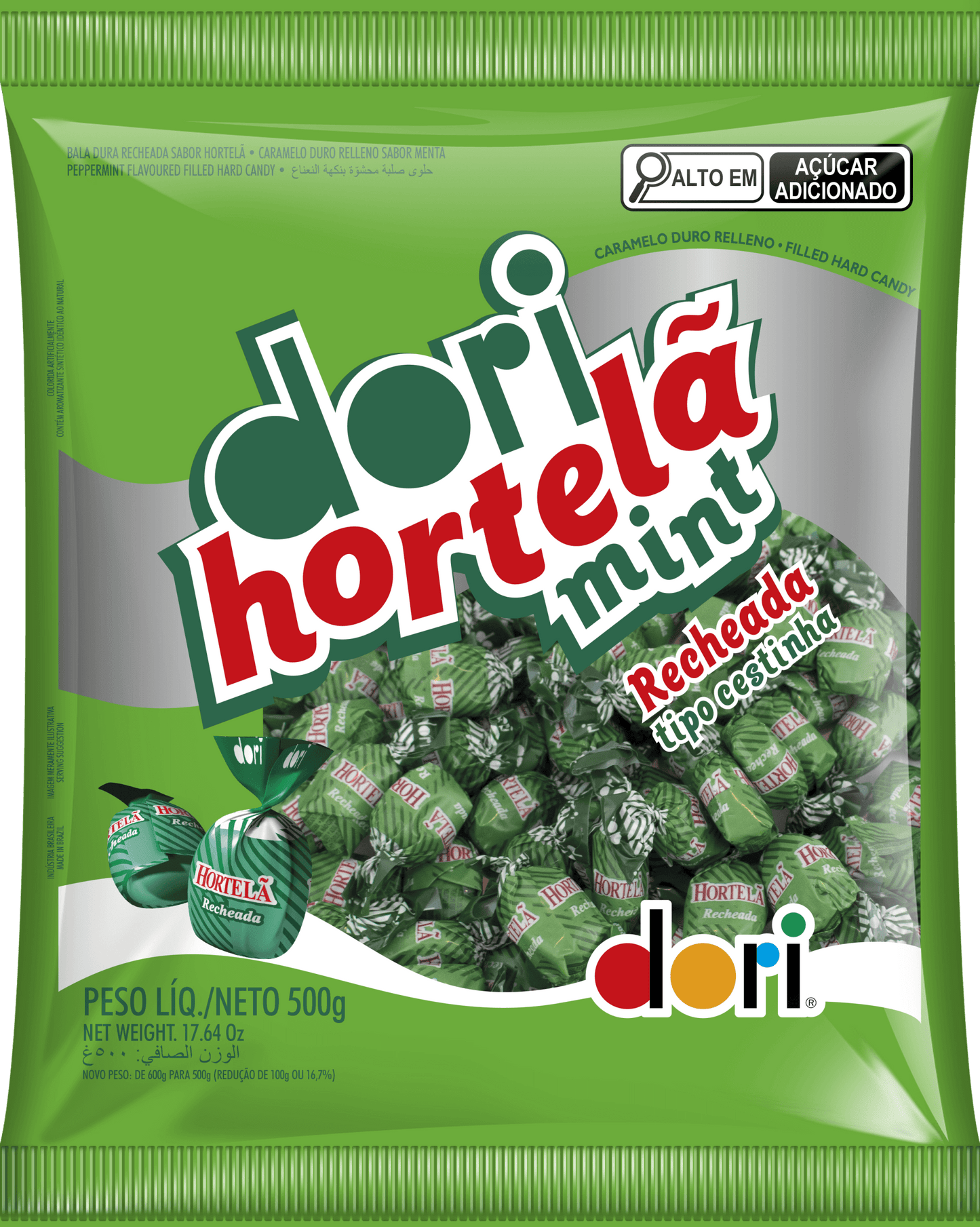 Dori 100g Mint-Filled Basket Candy