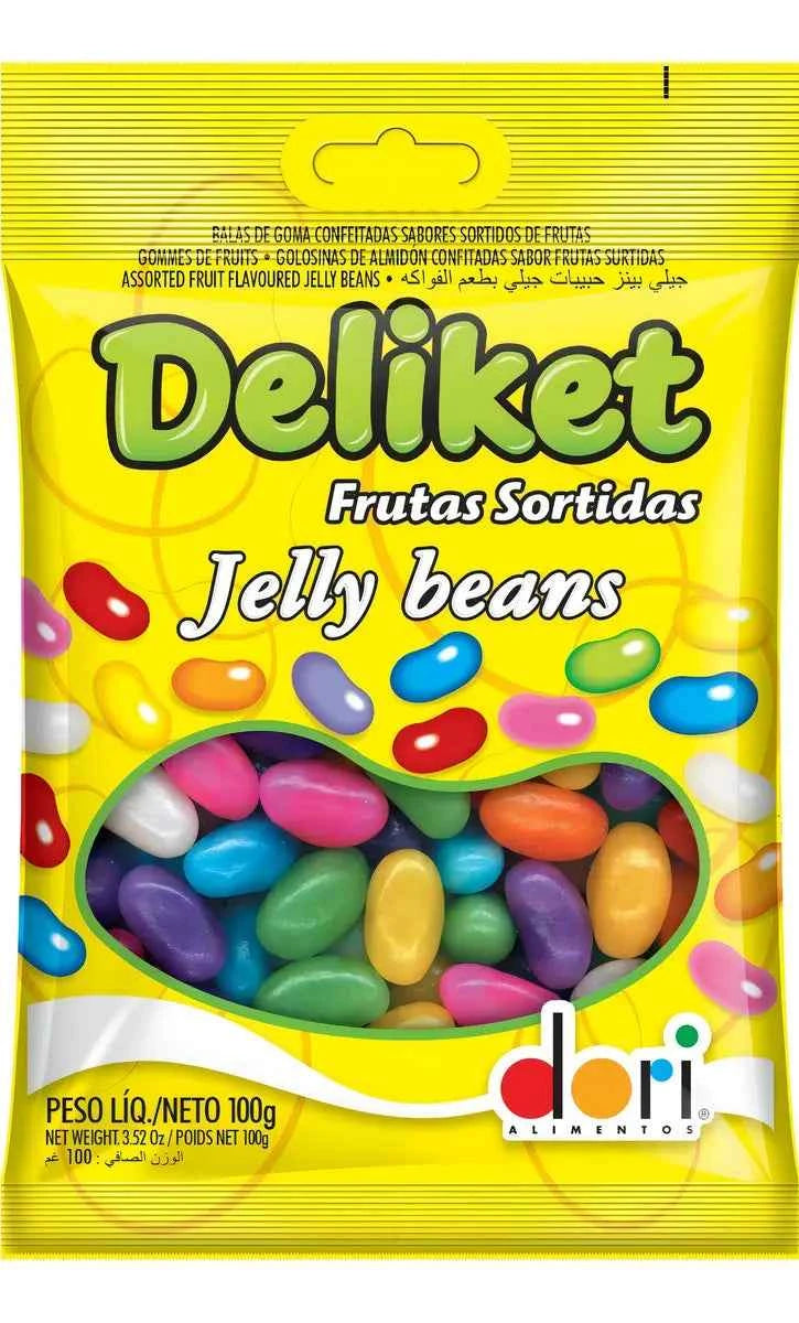 Bala de Goma Sortidas 100g Deliket Dori - Frutas Saborosas