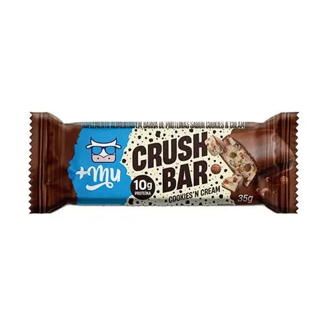 Crushbar Cookies 'n Cream Protein Bar More Mu