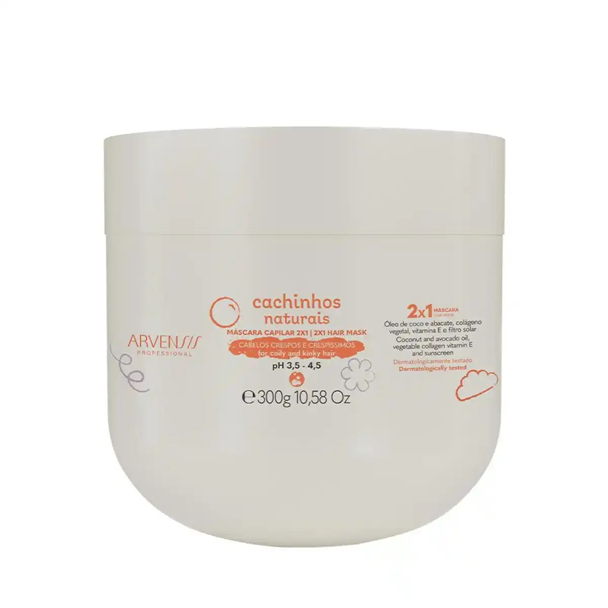 Arvensis Natural Curls Hair Mask 2-in-1