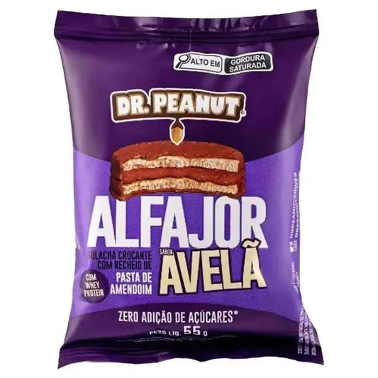 Dr. Peanut Hazelnut Alfajor