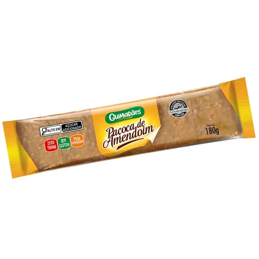 Paçoca De Amendoim 180g Guimarães