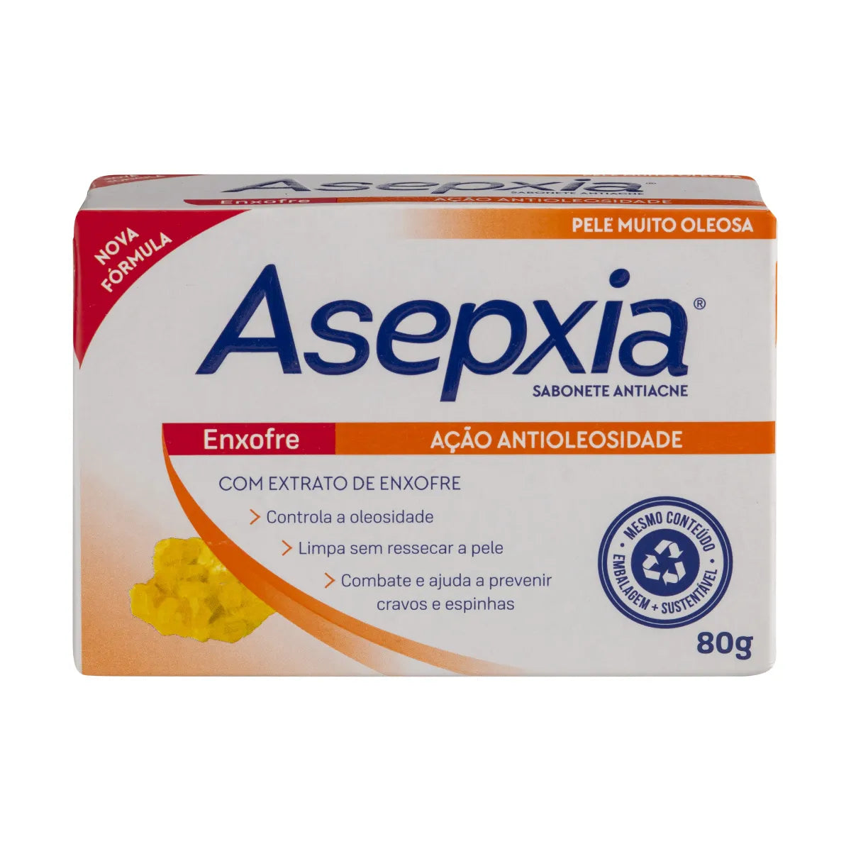 Sabonete Facial Asepxia Enxofre