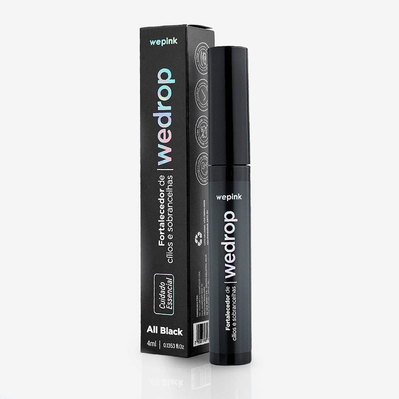 Wepink Nail and Eyebrow Strengthener – Wedrop All Black 4ml