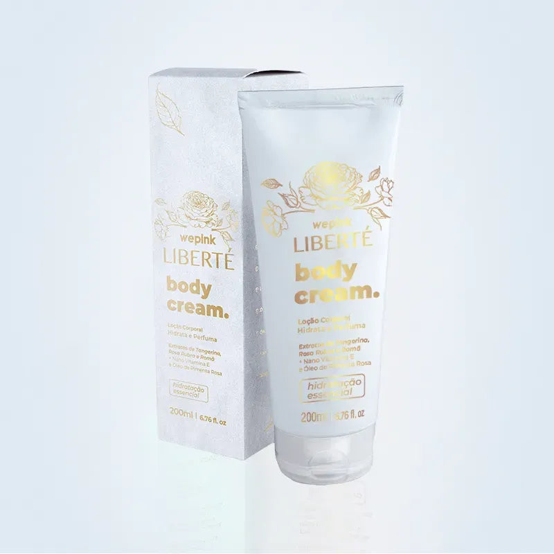 Body Cream Liberté Desodorante Hidratante 200ml - Wepink