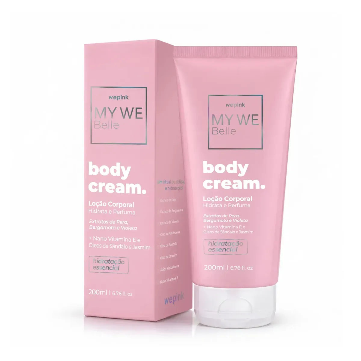 My We Belle Moisturizing Deodorant Body Cream 200ml - Wepink