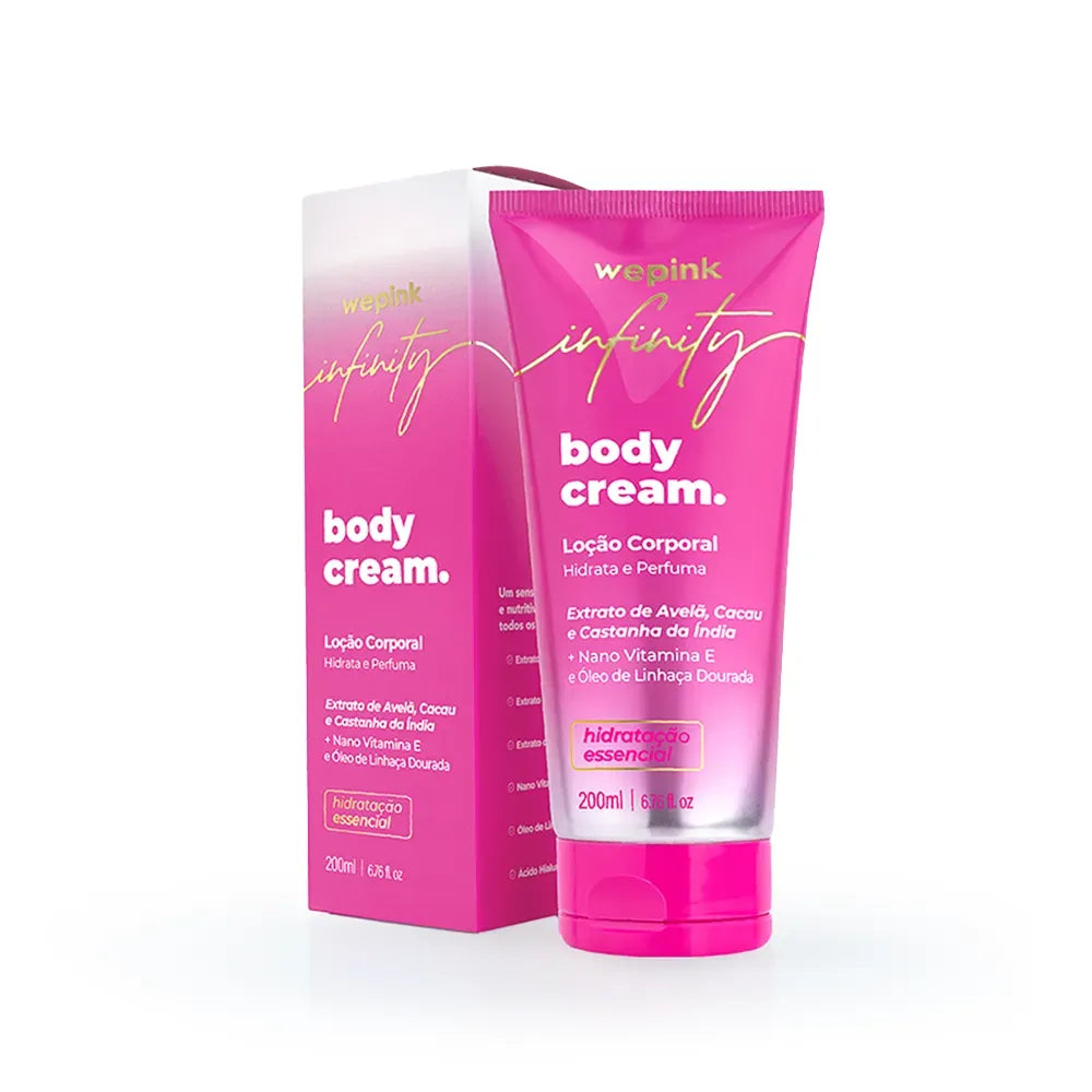 Body Cream Infinity Desodorante Hidratante 200ml - Wepink