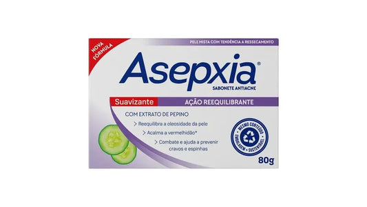 Sabonete Facial Asepxia Suavizante
