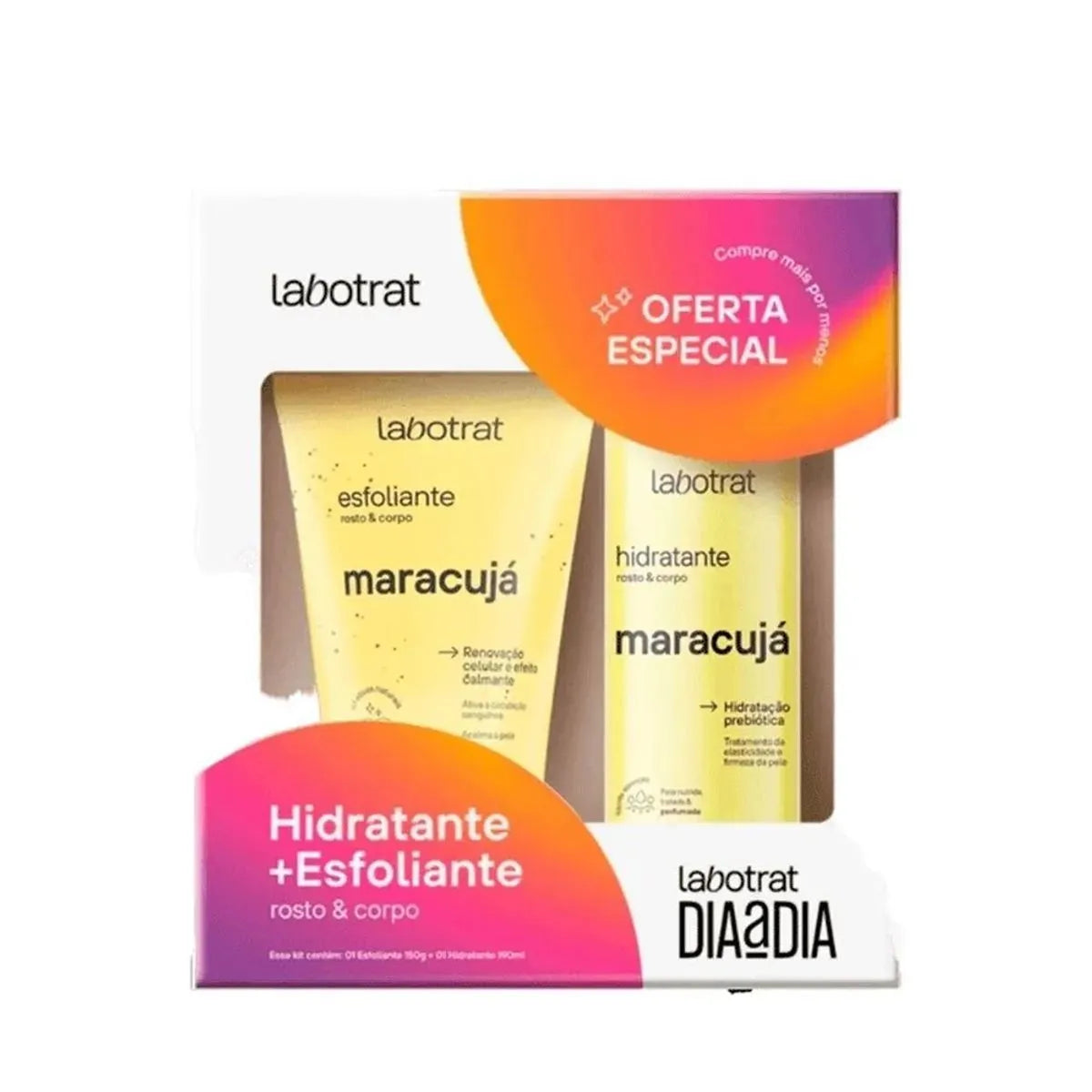 Kit Labotrat Maracujá para Rosto e Corpo