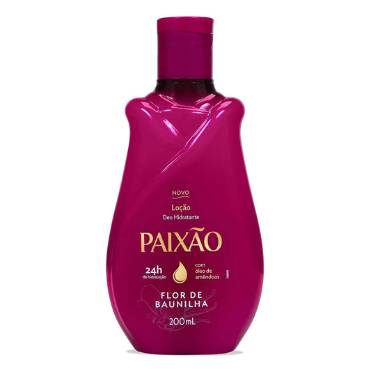Loção Hidratante Baunilha Paixão Baunilha 200ml