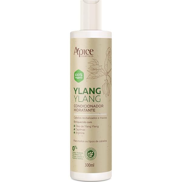 Ylang Ylang Ápice Moisturizing Conditioner - Intense Hydration and Natural Shine