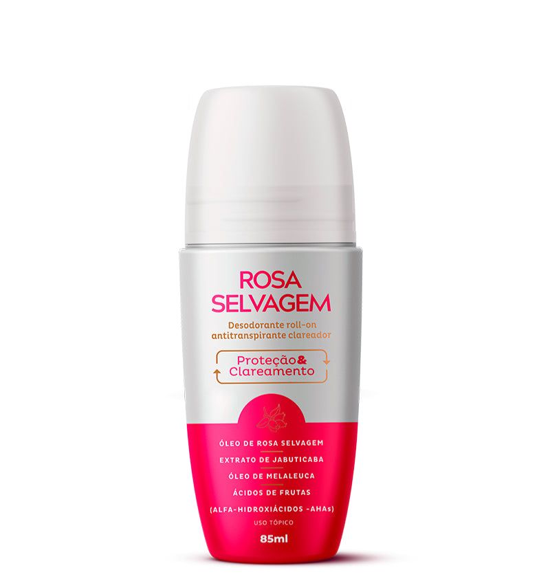Desodorante Clareador Rosa Selvagem