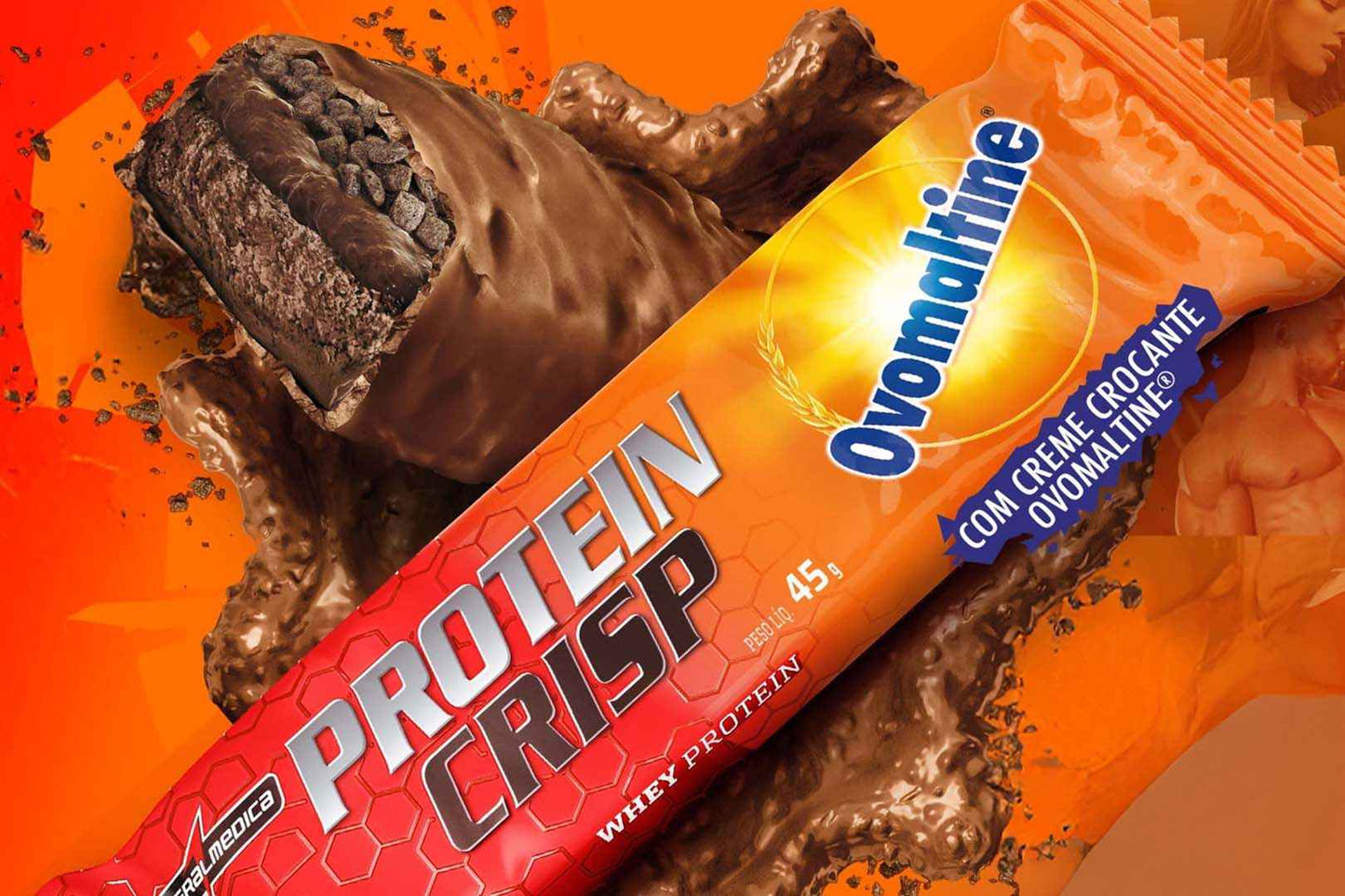 Barra de Proteína ProteinCrisp Ovomaltine