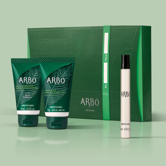 Kit Presente Arbo Boticário: Perfume e Hidratante em Pacote Especial