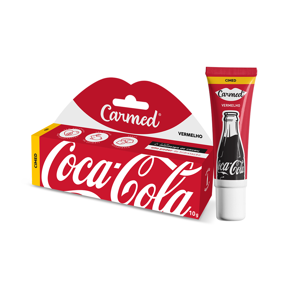 Carmed Coca-Cola Vermelho