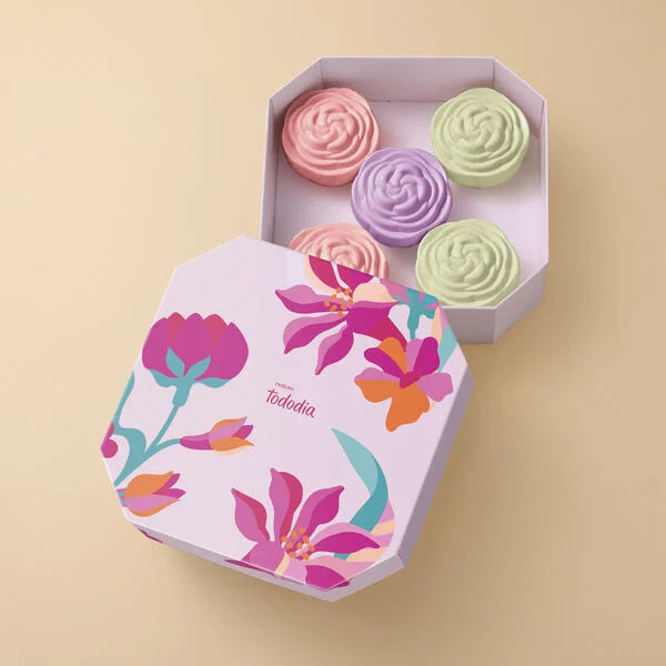 Presente Sabonetes Tododia Meu Jardim de Flores (5 sabonetes)