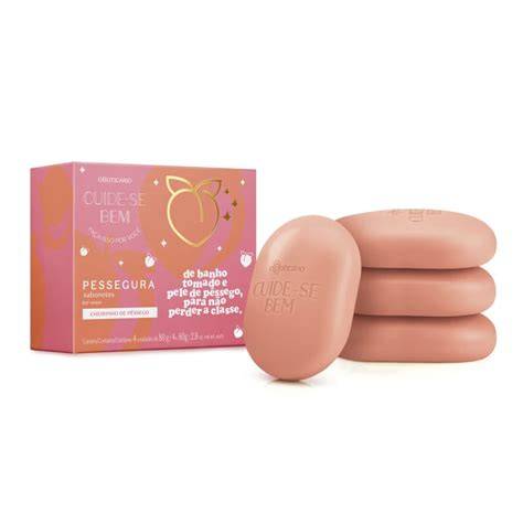Cuide-Bem Pessegura Bar Soap - Hydration and Softness for Your Skin