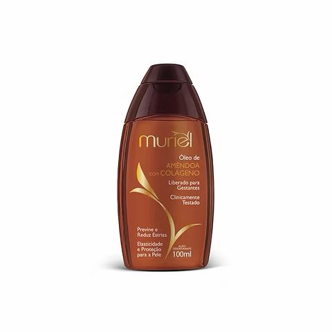 Almond Body Oil with Collagen 150ml - Skin Hydration and Renewal