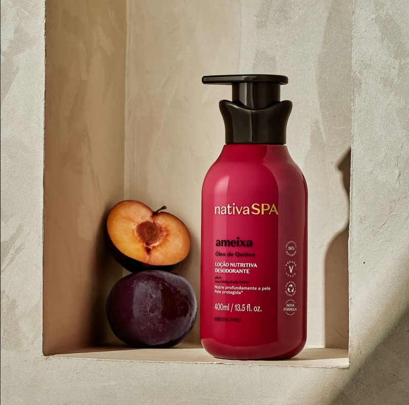 Loção Hidratante Nativa SPA Ameixa 400ml - Brazilian Goodies