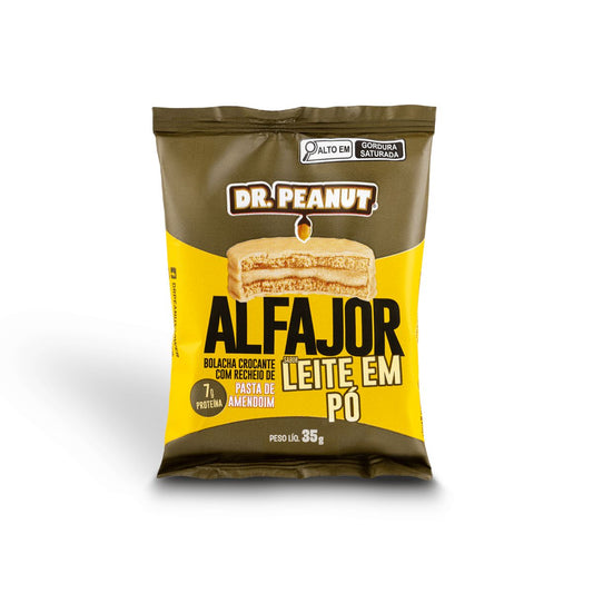 Dr. Peanut Powdered Milk Alfajor