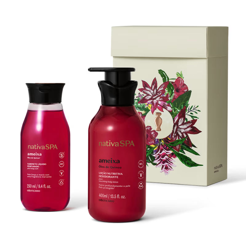 Kit Presente Nativa Spa  Ameixa