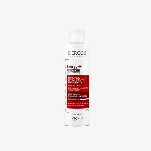 Vichy Dercos Energy+ Anti-Hair Loss Shampoo for Weak Hair and Stimulating
