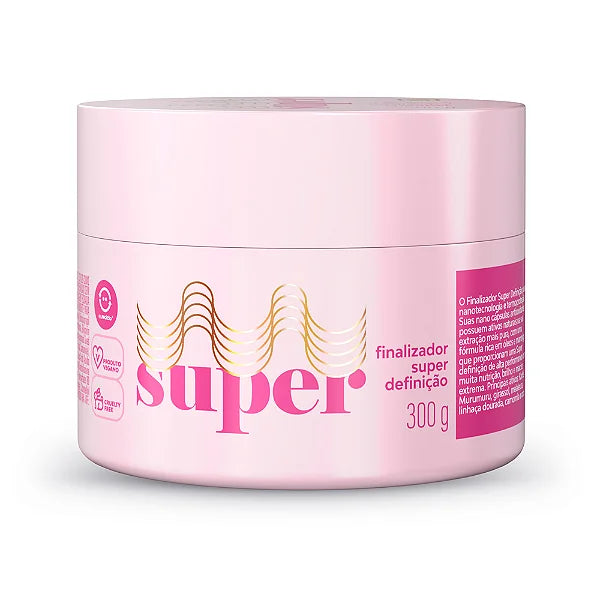 Super Definition Finisher 300g for Super Curly Hair - The Ultimate in Hydration and Definition